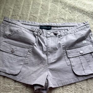 Aeropostale Gray Cargo Shorts Relaxed Fit